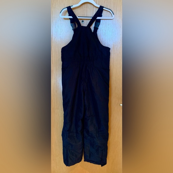 NWT Kids Lily and Dan Snow Bib Pants Size S (6/7) - Black - Picture 5 of 6